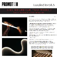 Promotech Luxyled Evo8.5 (ENG)